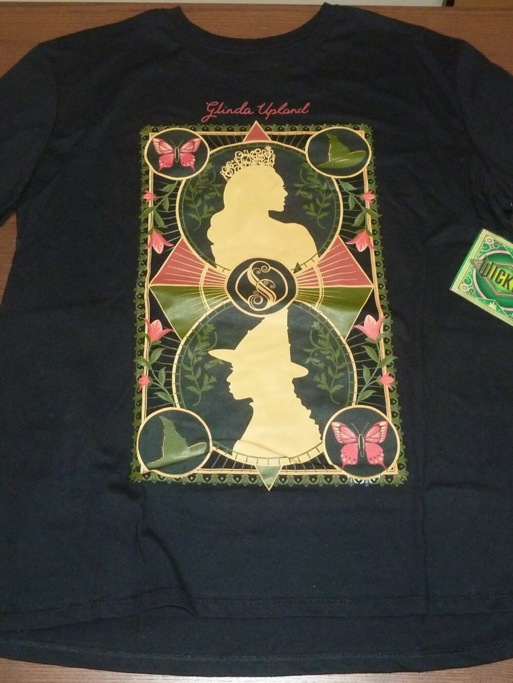 Wicked Movie T-Shirt Glinda Upland Black